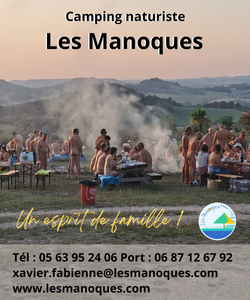 Camping Naturiste Les Manoques